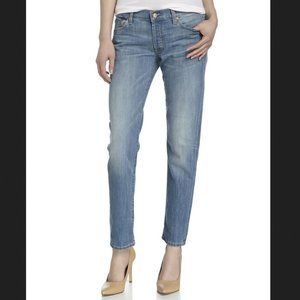 7 For All Mankind High-Waist Josefina Skinny Boyfriend Jeans